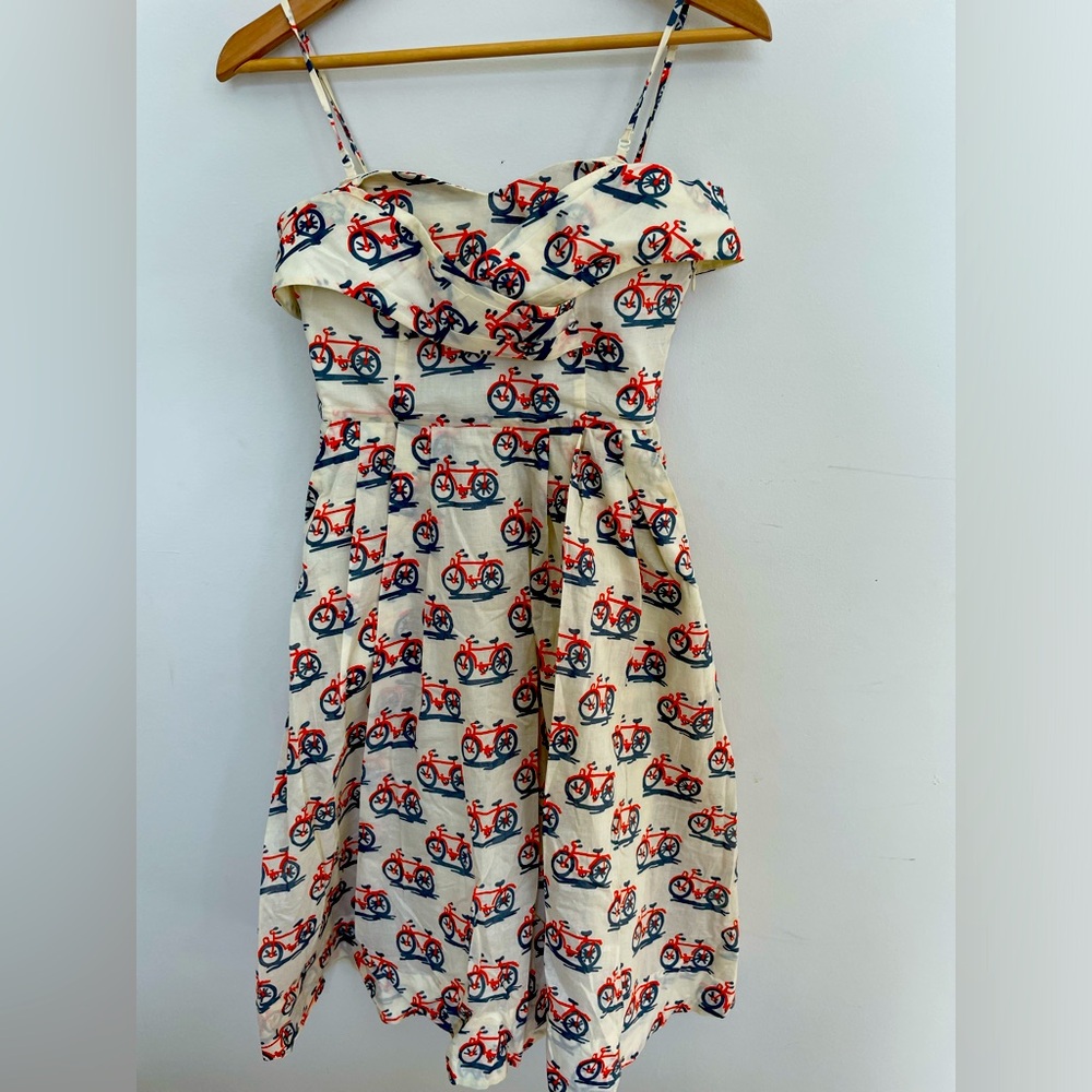 Anthropologie dress size 0 with pockets and removable straps